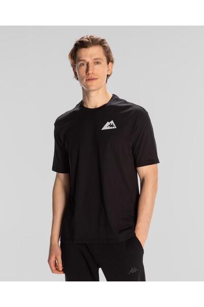 Kappa Ανδρικό μπλουζάκι με κανονική εφαρμογή Frotis