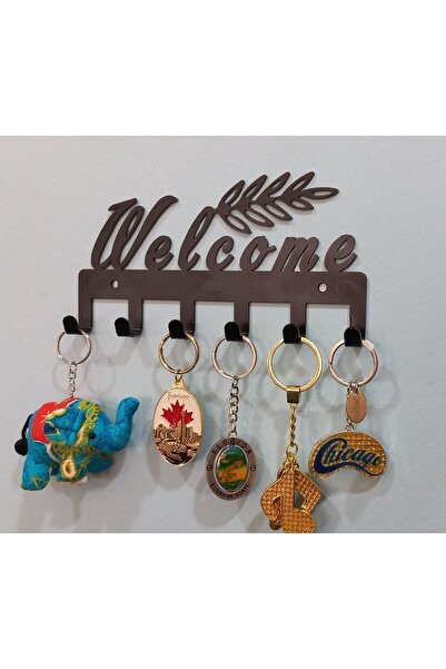 ARTE METAL Welcome Metal Anahtar Askılığı Dekoratif Anahtarlık