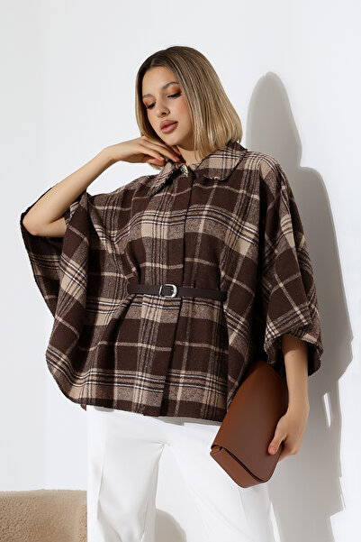 LOKADI Γυναικείο πανσό με σχέδιο και ζώνη