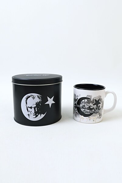 Keramika 10 Cm Mug for Atatürk - Cihanda Sulh Special Tin