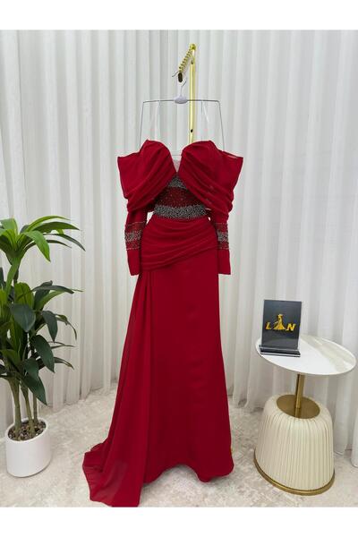 COCONALY Barbie Georgette Embroidered Dress