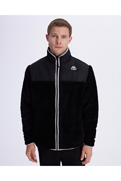 Kappa Authentic Conor Erkek Siyah Comfort Fit Sherpa