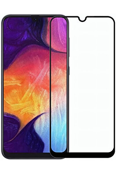 Fibaks Samsung Galaxy A34 Tam Kapatan Tamperli Kırılmaz Cam Ekran Koruyucu