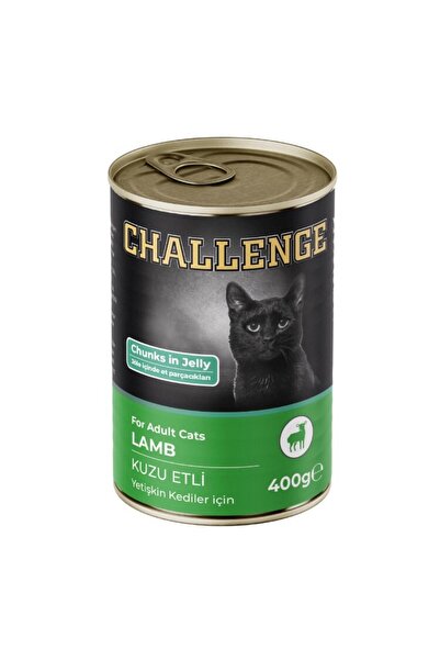 Challenge Kuzu Etli Yetişkin Kedi Konservesi 400 Gr