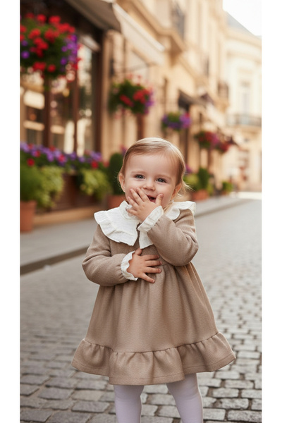 Necix's Londra Özgün Kız Çocuk Elbise