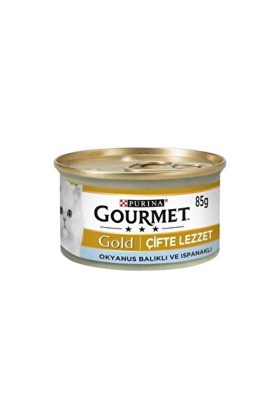 Gourmet Gold Okyanus Balıklı Yetişkin Kedi Konservesi 85 Gr