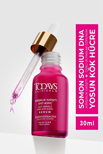 TODAYS CLİNİCALS Somon + Sodyum Dna + Yosun Kök Hücresi + Kolejen Ve Elastin Oluşturur + Gözenek Sık