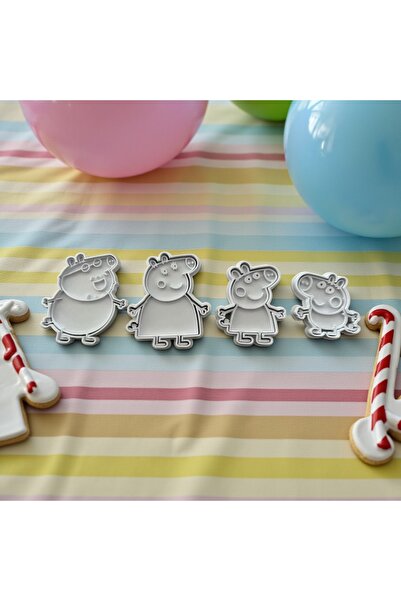 Miki & Miki Peppa Pig Hamur Kurabiye Kalıbı 4 adet