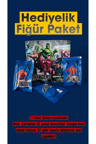 HEDİYEVİM Marvel Hediyelik Fiğür Paket Marvel Hediyelik Paket 1 Adet