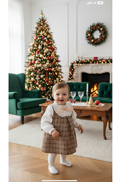 Necix's PARİS MODEL TÜVİT KIZ ÇOCUK ELBİSESİ