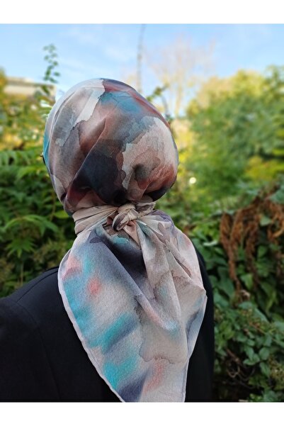 SK Scarfs Keten Doğal Kumaş Eşarp