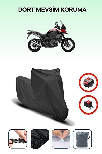 Breen حقيبة خلفية من القماش المشمع للدراجة النارية Honda Vfr 1200 X Crosstour...