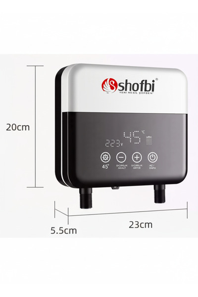 shofbi Akıllı Lavabo Şofbeni SH-4B Beyaz