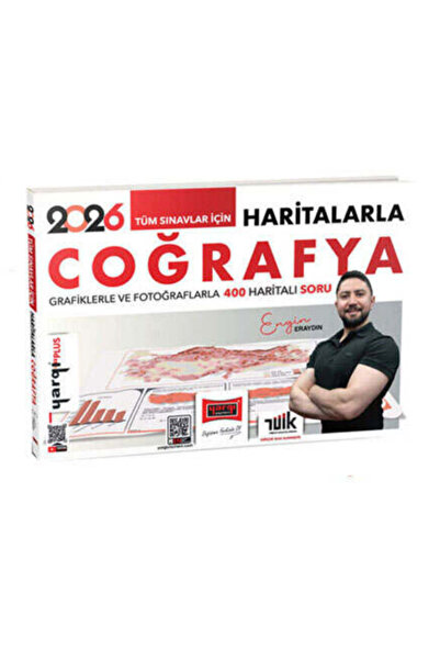 Yargı Yayınları 2026 Tüm Sınavlar İçin Haritalarla Coğrafya 400 Haritalı Soru (Engin Eraydın)