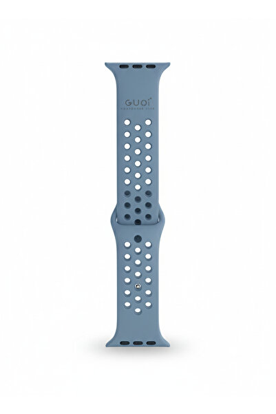 Guoi Silicone Strap for Apple Watch - Women & Men (42/44/45/46/49mm)