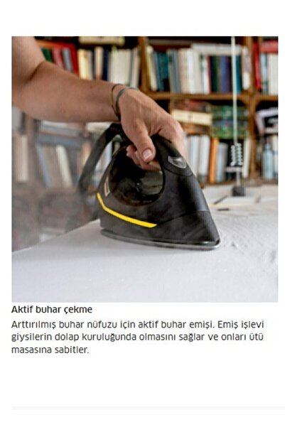Karcher Sı 4 Easyfix Iron ULTRA Kit Buharlı Temizlik ve Ütüleme +Ütü Masası+H...