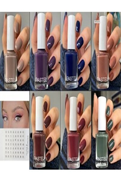 Pastel ----Glam & Glamorous 7'li Kış Oje Set 2 43 - 49 - 63 - 230 - 240 - 228 - 66