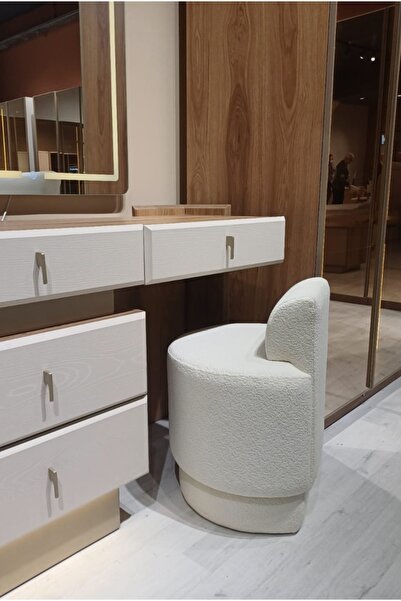 elissa home SIRTLI PUF - MAKYAJ PUFU - ÇAY SETİ BERJERİ-