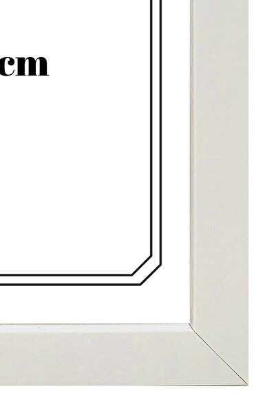 Batu Art Home 5 Adet A4 Çerçeve Korumalı Kırılmaz Pleksi Camlı Belge Diploma Resim Fotoğraf Asılabilir 21x29.7 Cm