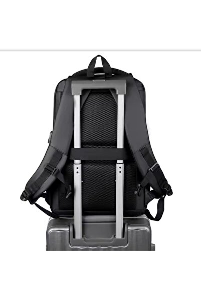 FASHION 26005GREY Laptop Bag Lightweight Business Travel Large Capacity Backpack