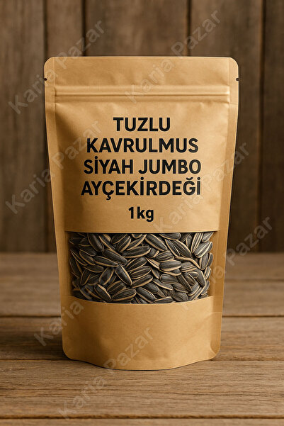 Genel Markalar Pazar Tuzlu Kavrulmuş Günebakan Çekirdeği 1 KG