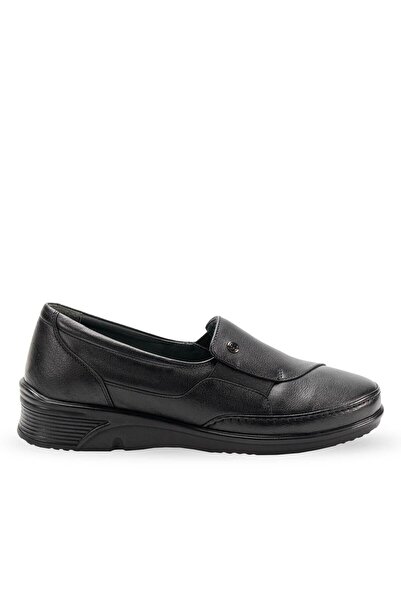Forelli 48001-g Terte Black Women's Genuine Leather Shoes