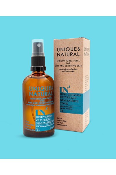 UN Unique & Natural Kuru ve Hassas Ciltler İçin Nemlendirici Tonik 100ml