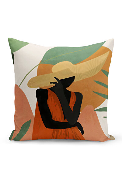 Bertille Home Двосторонній чохол на подушку з цифровим друком серії Bohemian Bohemian Cushion Cover