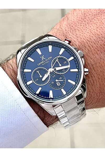 Daniel Klein Çelik Kordonlu 3 ATM Su Geçirmez Erkek Kol Saati