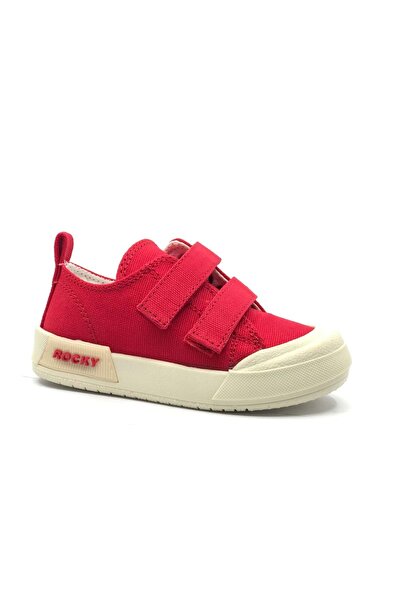 KCMN Rocky 545 Keten Sneakers Ortapedik Çocuk Spor Ayakkabı KIRMIZI