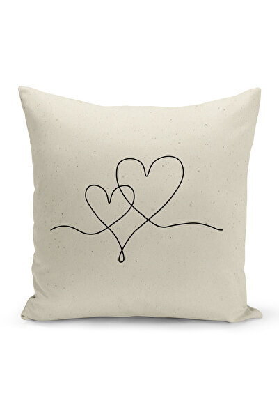 Bertille Home Husă de pernă cu imprimare digitală cu două fețe din seria Vint...