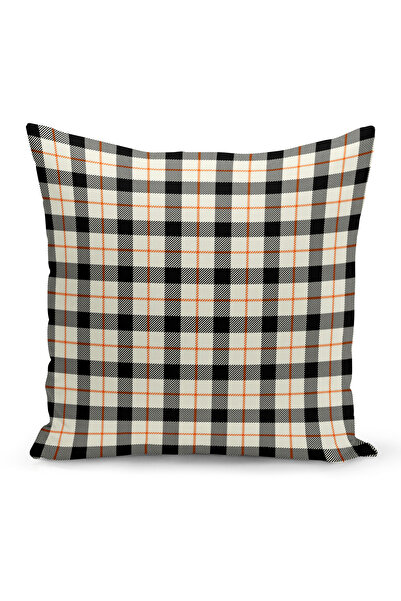 Bertille Home سلسلة منقوشة للعام الجديد - غطاء وسادة مطبوع رقميًا على الوجهين (غطاء وسادة عيد الميلاد)