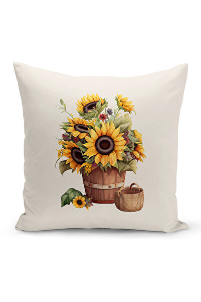 Bertille Home Husă de pernă cu imprimare digitală pe două fețe din seria Flow...