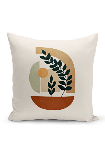 Bertille Home Seria Husă de pernă cu imprimare digitală minimalistă pe două fețe