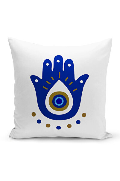 Bertille Home Двосторонній чохол на подушку з цифровим друком серії Evil Eye Evil Eye Cushion Cover