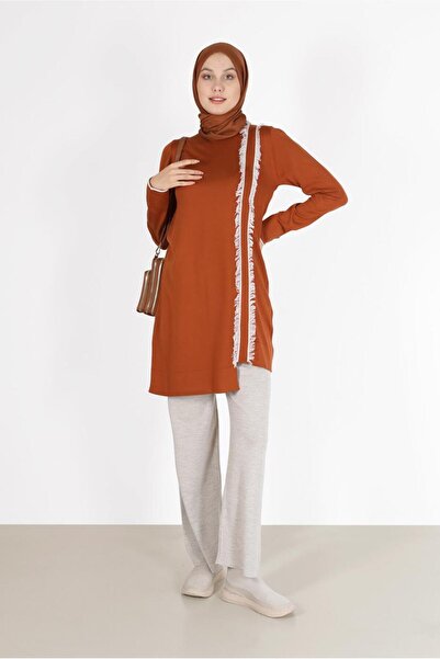 Alvina TASSEL DETAILED KNITWEAR TUNIC 42037