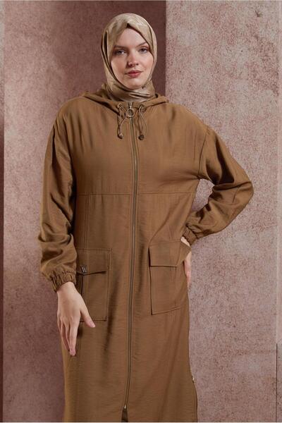 Alvina KAPÜŞONLU TRENÇKOT 10859