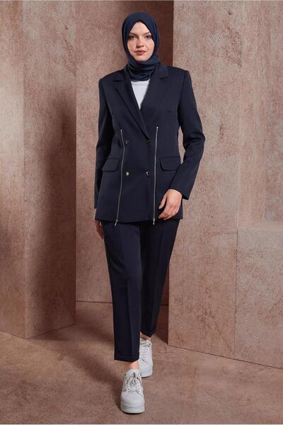 Alvina PANT SUIT WITH ZIPPER ACCESSORY 30422