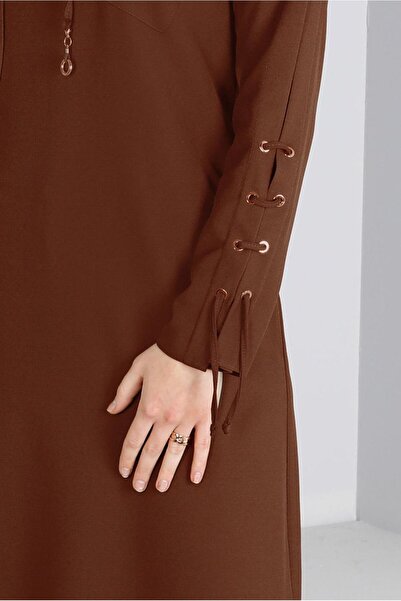 Alvina EYE DETAILED HOODED TUNIC 43269