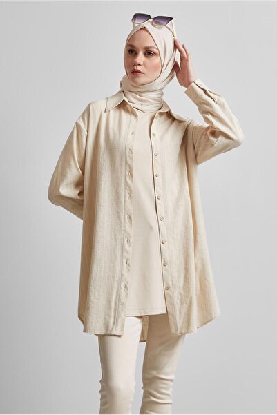 Alvina ÇİZGİLİ GÖMLEK TUNİK 44800