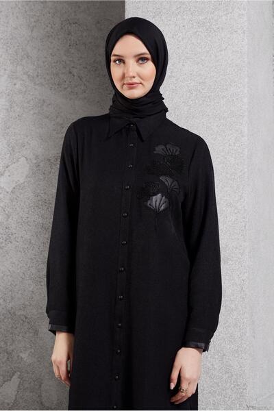 Alvina Long Embroidered Tunic - 45061