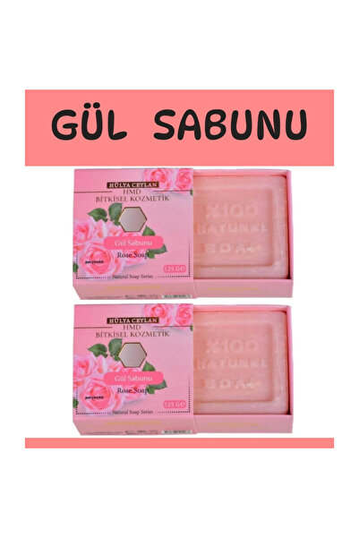 HMD BİTKİSEL KOZMETİK Gül Sabunu 2 Ad X 125 Gr