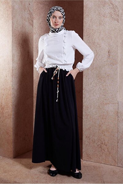 Alvina BELİ LASTİKLİ ETEK 60566