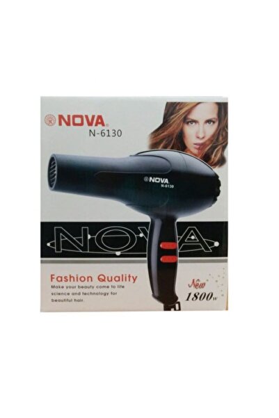Nova NV-6130 hair dryer with ionization, diffuser, concentrator and adjustable settings