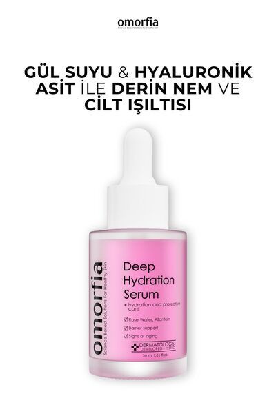 OMORFİA Yoğun Nemlendirici Dolgunlaştırıcı Ve Canlandırıcı Deep Hydration Serum 30 ml