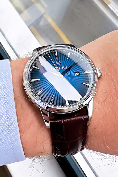 Homies ساعة يد رجالية متعددة الوظائف مع علبة خاصة 3 Atm مقاومة للماء وحزام جل...