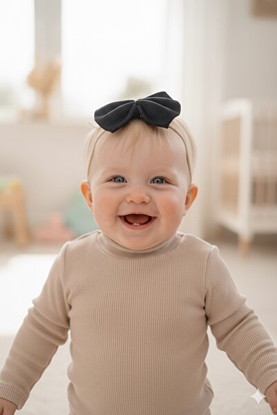 BAHNUR BEBEK ÇOCUK TAYT BLUZ BANDANA TAKIMI SETi