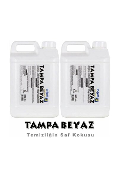 TAMPA BEYAZ Tampa Yüzey Temizleyici Beyaz Sabun Parfümlü 5LT 2 Adet