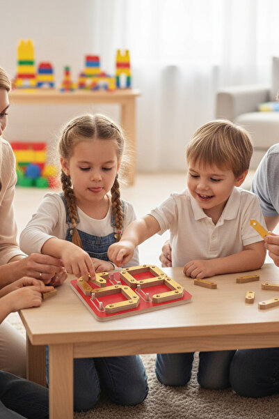 MONTETOYS Montessori Ahşap Eğitici Numaratör