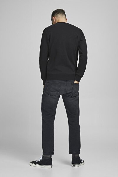 Jack & Jones Jjebasic Sweat Crew Neck Noos Black